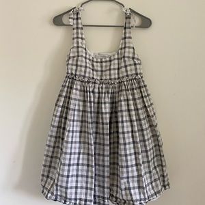 Urban Outfitters Plaid Babydoll Dress